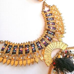Golden bohemian style necklace (4 for 20 offer on